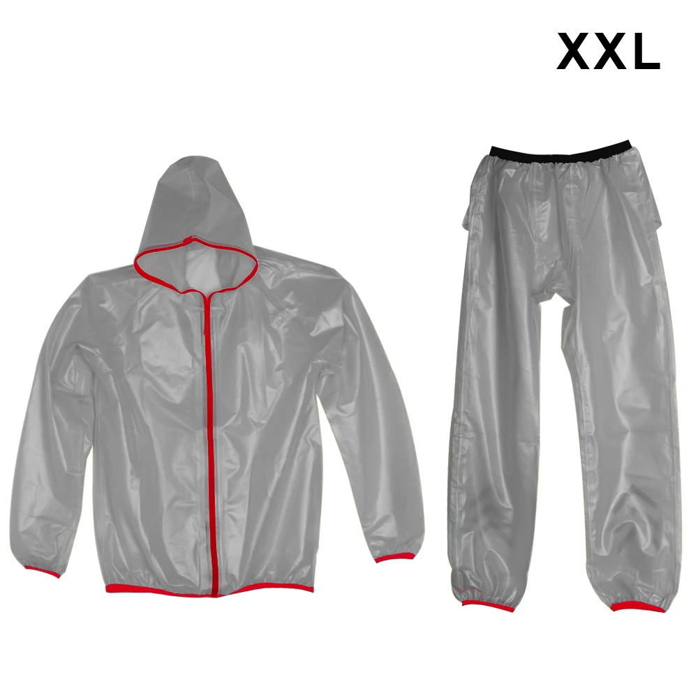 Black XXL 2 цвета непроницаемый дождевик костюм велосипедный дождевик мотоцикл Дождевик бытовые товары - Цвет: Black XXL