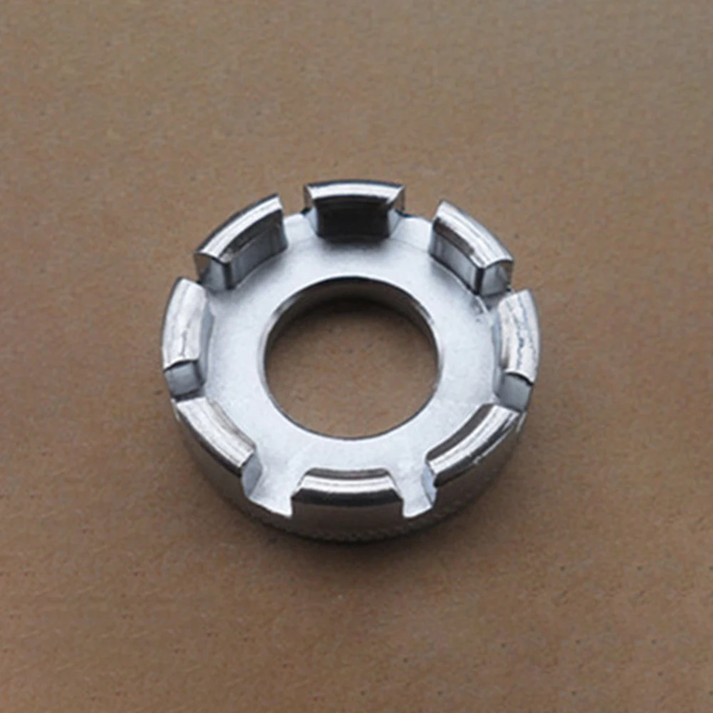 

2pcs Bicycle Spoke Nipple Wrench 8 Way Groove Bike Wheel Rim Adjuster Spanner Galvanized Repair Service Tool Key