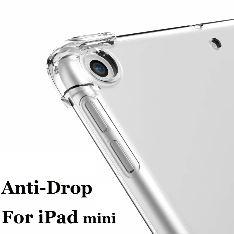 7 9 ''Coque для iPad mini 5 2019 min 1 2 3 4 чехол противоударный анти капля прозрачный ТПУ