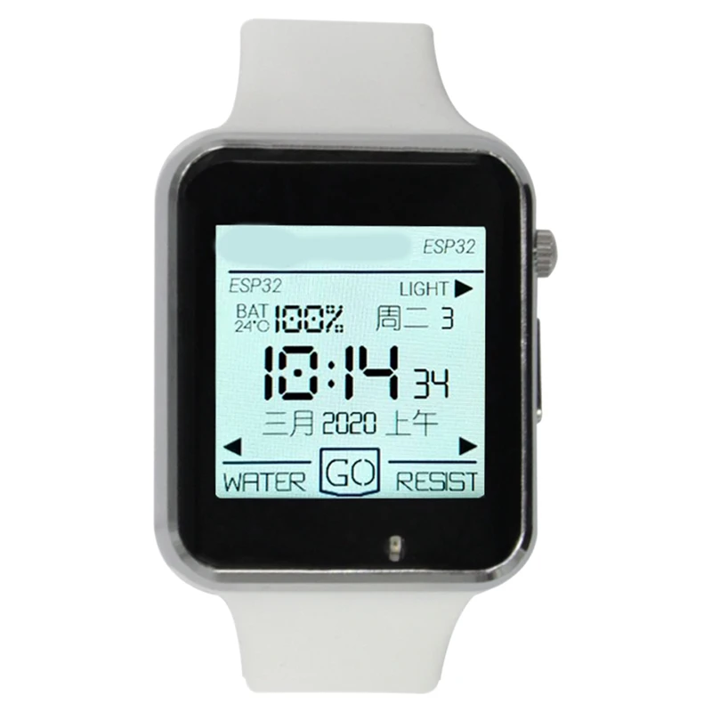 T Watch 2020 1 54 дюймовый пресс дисплей программируемый носимый экологический