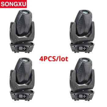 

4pcs/lot 200W LED Beam Spot Wash 3in1 Moving Head Light with Zoom Effect DMX512 DJ Disco Light Night Club Music Lights/SX-MH200S