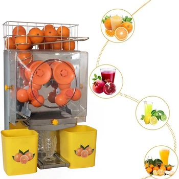 

stainless steel material Juicer Orange Automatic Peeling Juicing Machine Citrus Large Juicer