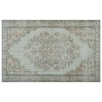 

Handmade Beige Vintage English English Area Rug 171x271 Cm-5'7''X8'11''