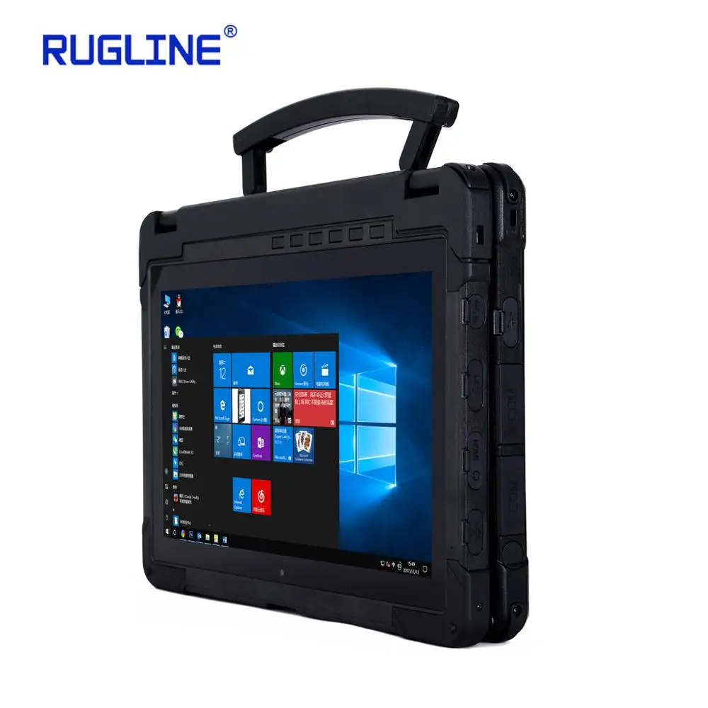  Rugged Notebook Waterproof Laptop Computer Military Tablet PC Windows 10 Home 11.6