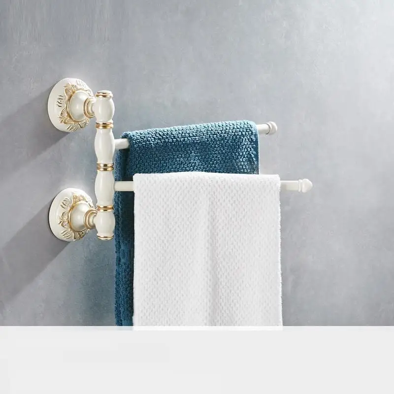 Badezimmer Banyo Aksesuarlari Repisas Meuble Prateleira плавающий душ вращающийся Salle De Bain вешалка для полотенец Полка для ванной комнаты - Цвет: Version S