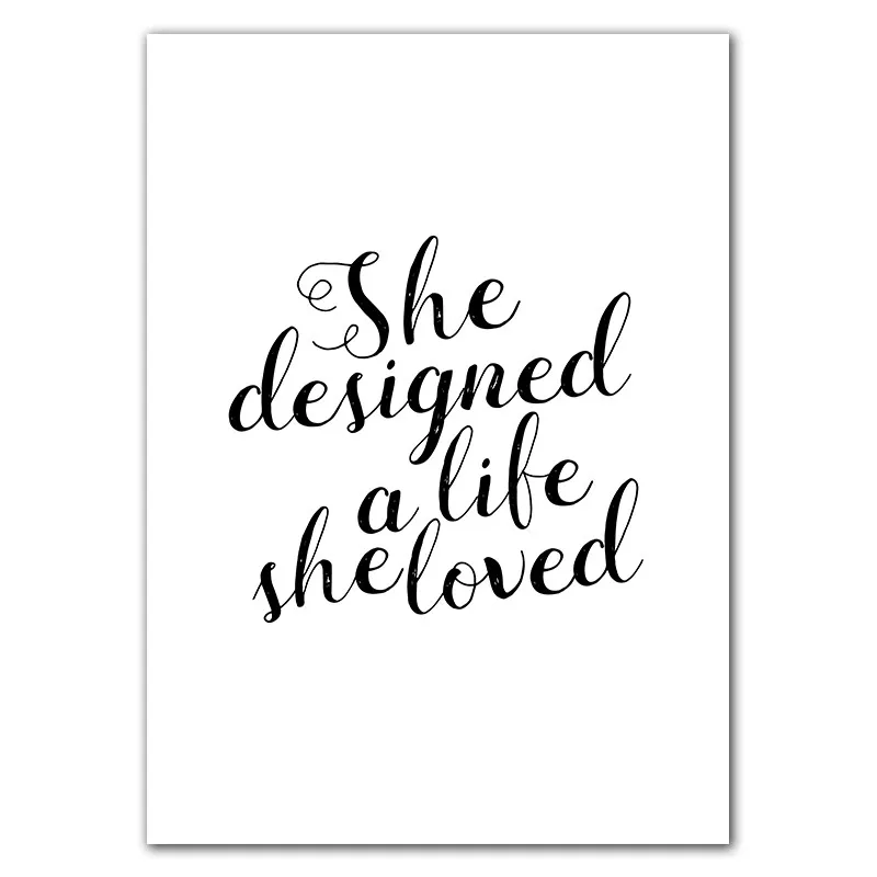 Live-Love-Laugh-Inspiring-Quotes-Wall-Art-Canvas-Painting-Black-White-Wall-Poster-Prints-For-Living (11)