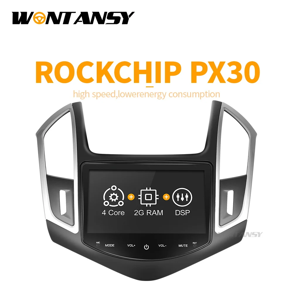 

PX30 android 9.0 car dvd gps player for Chevrolet Cruze 2013 2014 2015 with radio gps navigation support steering wheel