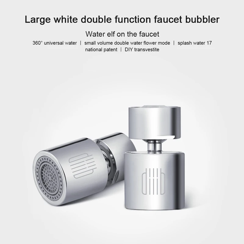 Xiaomi DABAI кухонный кран аэратор Распылитель воды Bubbler цинковый сплав водосберегающая головка фильтра кран с форсункой кран bubbler серебристый