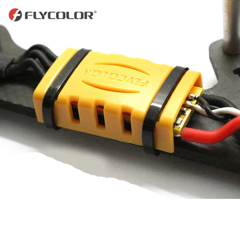 Защитный чехол Flycolor ESC 4 шт. 32x16x9 мм желтая защитная оболочка для радиоуправляемых