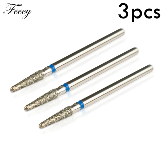 5pcs Diamond Nail Drill Bit Kits Mill Cutter All For Manicure Machine Bit Tools Accessories Cuticle Clean For Removing Nail Gel F
