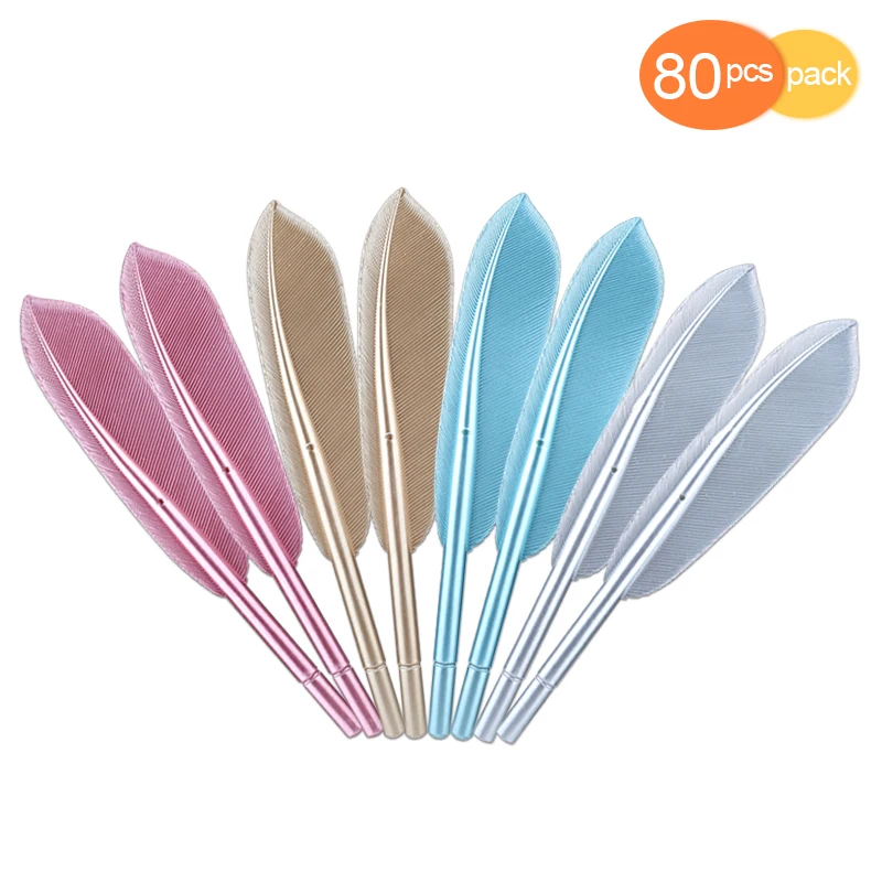 

80pcs/set Creative Adorable Cute Panda Gel Pen Fancy Unicorn Flamingo Kawaii Pig Black Cat Cactus Star Bts Kid School Supply Kit