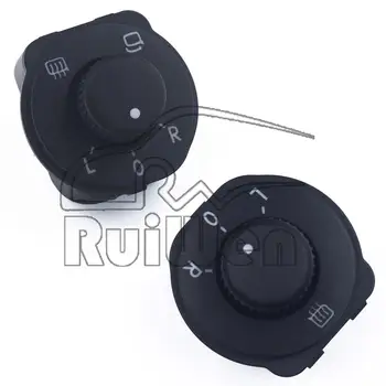 

6R1959565F 6R1 959 565F for VW Polo 2010 2011 2012 2013 2014 2015-2019 Rear Side Mirror Switch Control Adjust Knob 6R1959565A