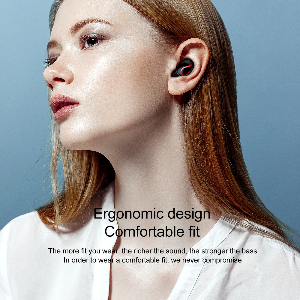 TWS беспроводные наушники Мини Bluetooth наушники 5,0 с микрофоном водонепроницаемые наушники с микрофоном чехол для зарядки Игровые наушники VS Q32