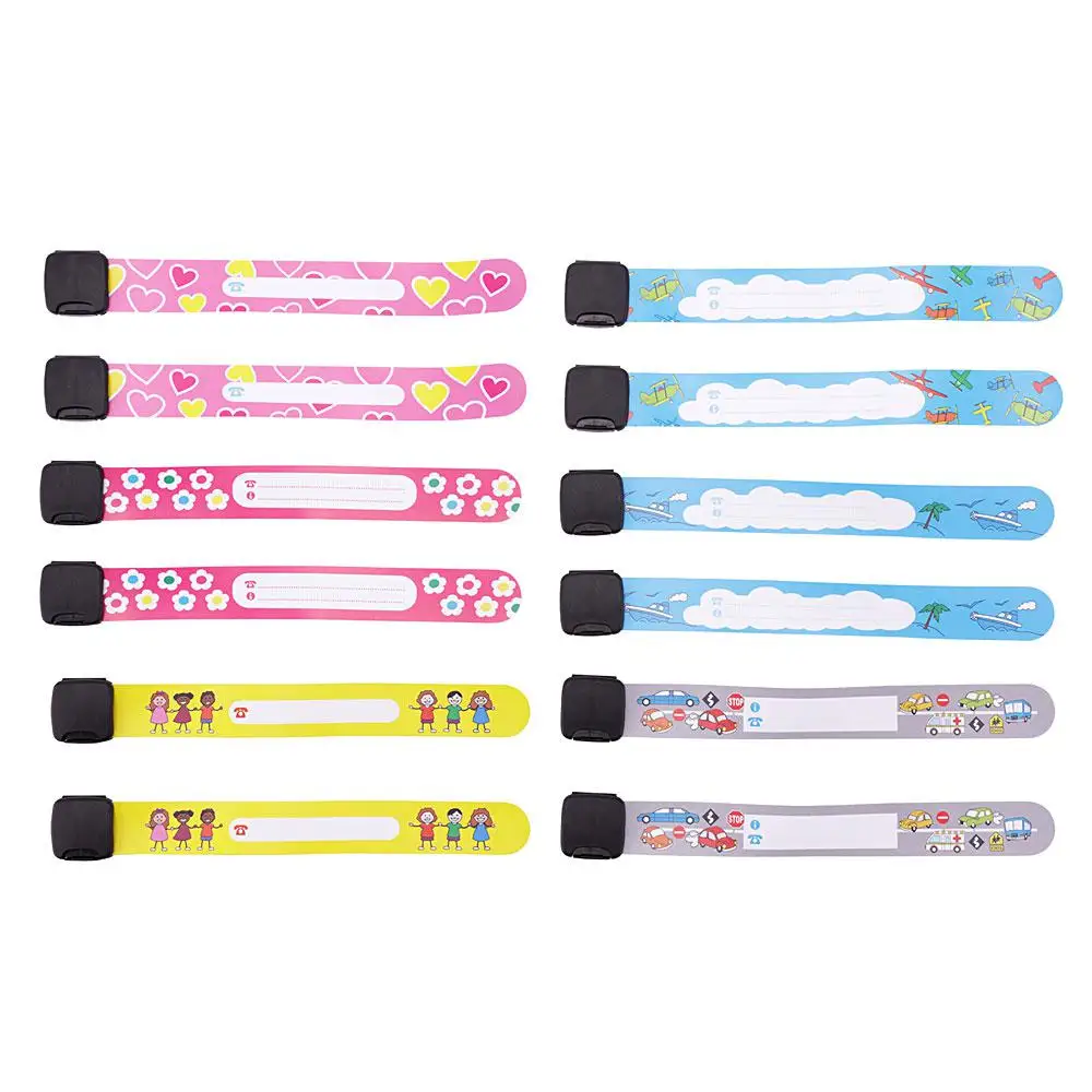 Safety Wristbands Bracelets 8pcs/12pcs For Kids
