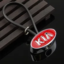 South Korea Best Seller Version Metal Heart Shape Keychain Cool Heart Iron Tower Key Pendants Manufacturers Customizable Logo