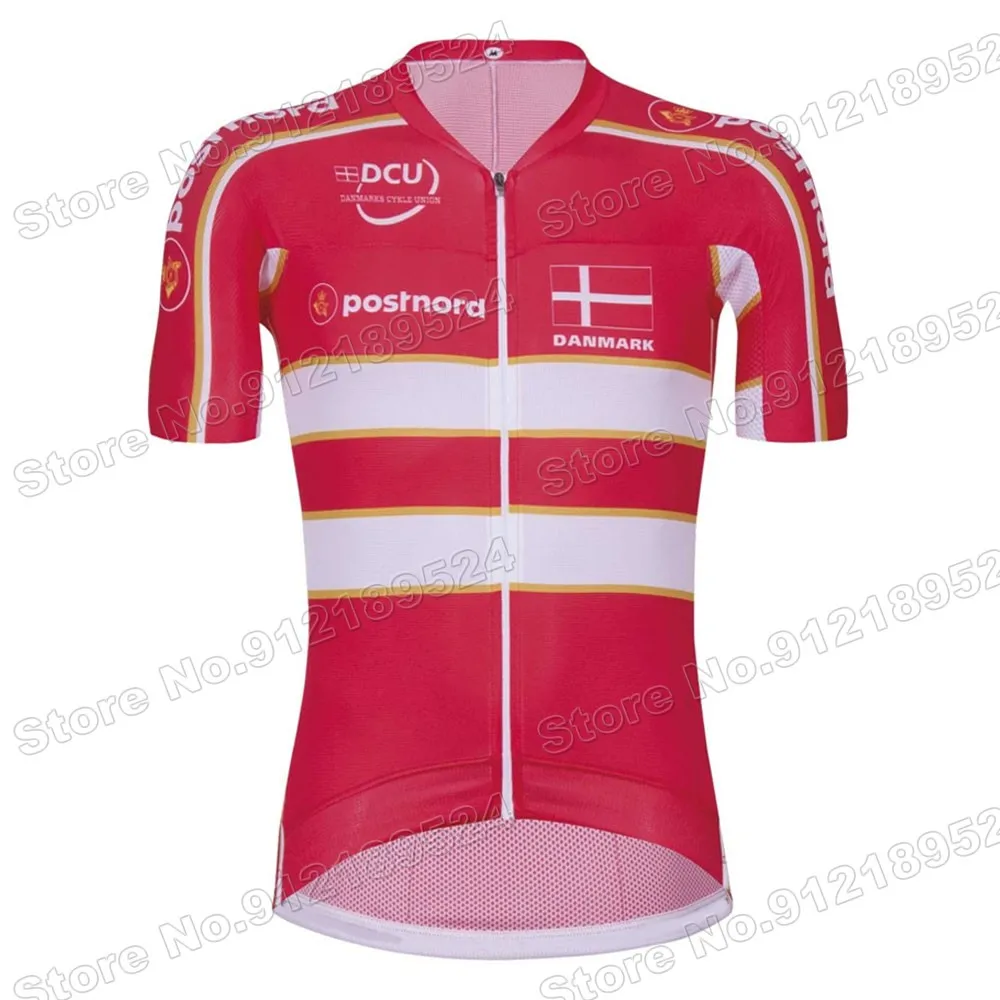 2021 Джерси для велоспорта национальной сборной Дании одежда с коротким рукавом