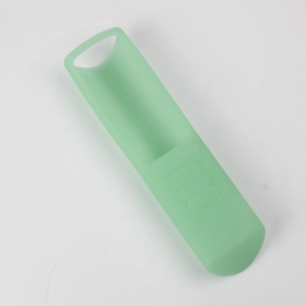Cover for Fire TV Edition Alexa Voice Remote Control Silicone Case Dust-Proof Anti Slip SIKAI Shockproof with Hand Strap - Цвет: Luminous green