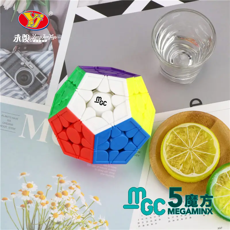 YJ MGC кубик Megaminx megaminxeds Волшебные кубики без наклеек скорость профессиональная головоломка cubo magico Развивающие игрушки для детей