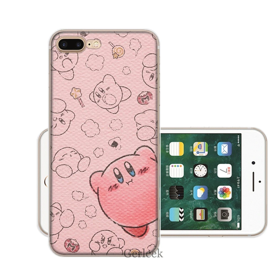 Чехол для телефона для iPhone XR X XS Max iPhone 7 8 6 6S Plus 5 5S SE чехол TPT игровая серия Kirby