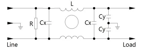 CW4-10A-R 20A 30A AC 220V сильная защита от помех EMI очистка клеммный блок тип фильтр питания