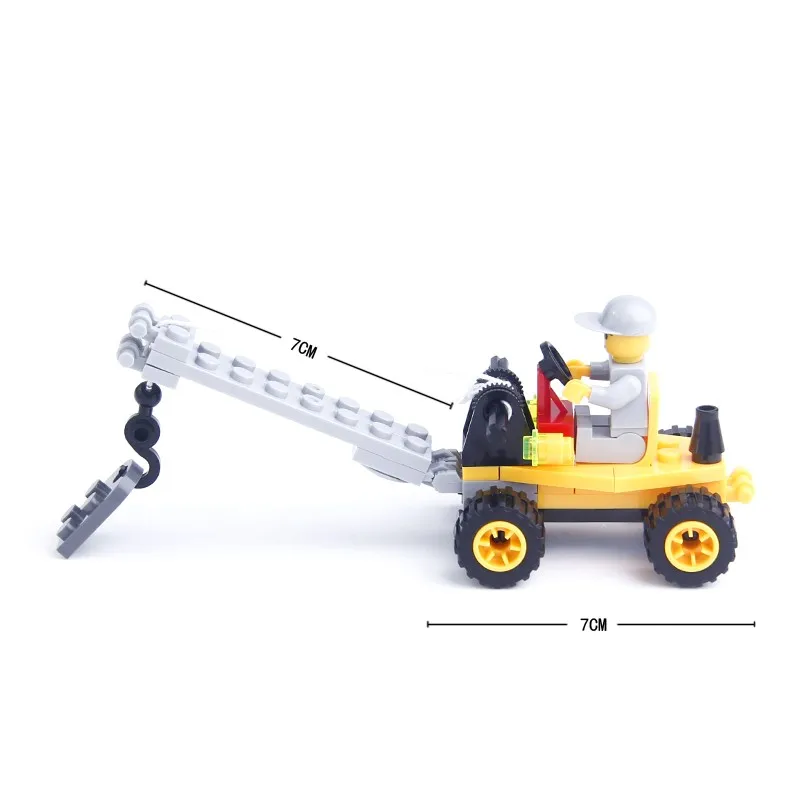 

Urban Cleaning Engineering Vehicle Building-block Toys Compatible with Legoinglys DIY Educating Children Christmas Gifts