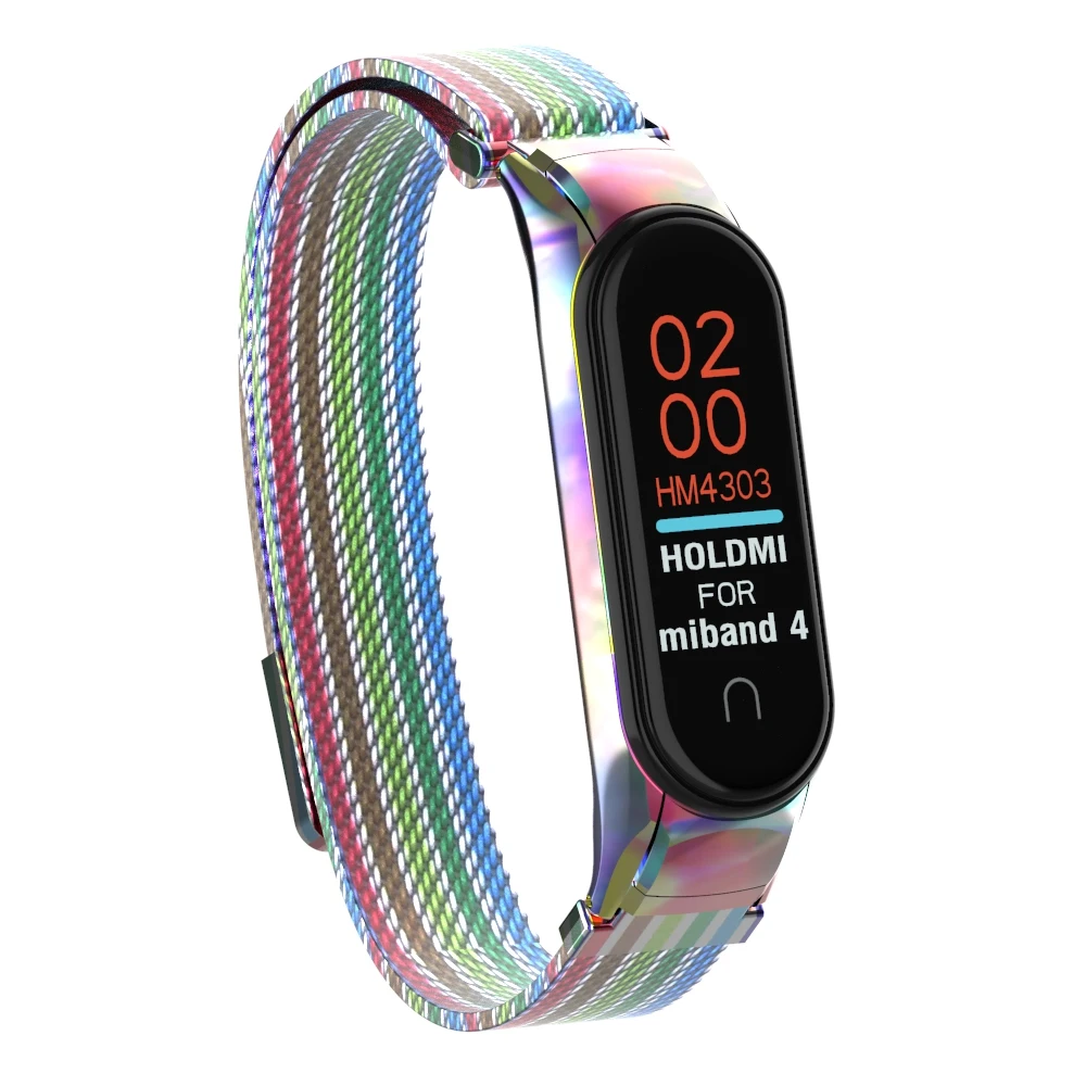 YAYUU mi Band 4 3 металлический ремешок из нержавеющей стали для Xiao mi Band 3 ремешок совместимый mi band 4 браслеты цвет Pulseira