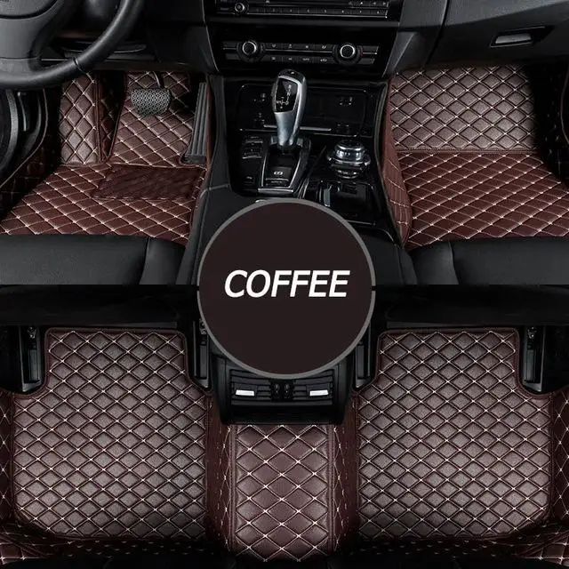 Hauserworth автомобильный напольный коврик для Honda Accord crv CR-V jazz для city Civic CRZ ODYSSEY индивидуальный напольный коврик автозапчасти Стайлинг - Название цвета: coffee
