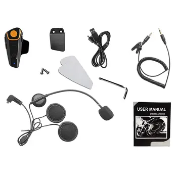 

Motorcycle Helmet Wireless Walkie Talkie Motorcycle Helmet Earphone Motorcycle Walkie Talkie with Charging Head