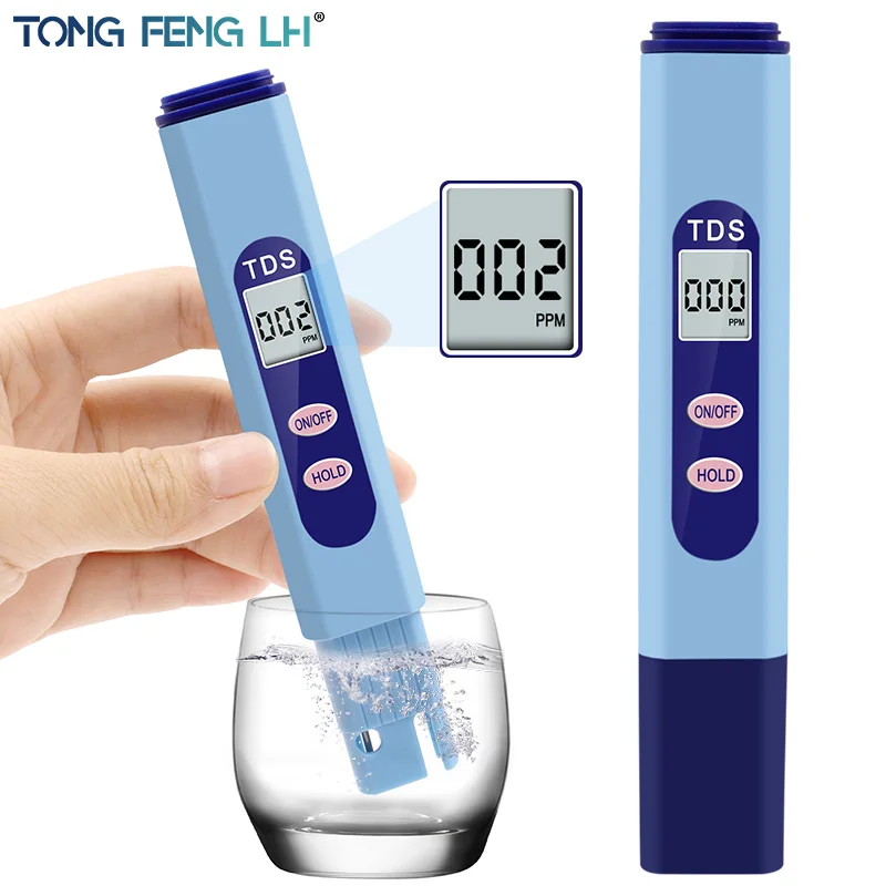 TDS Meter Water Quality Tester Automatic Calibration Drinking Water Aquarhu 