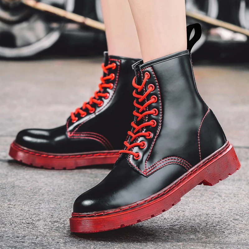 35~46 Unisex Natural Genuine Leather Men's Ankle Snow Winter Designer Boots Male Shoes For Men 45 46 Autumn Women Footwear
