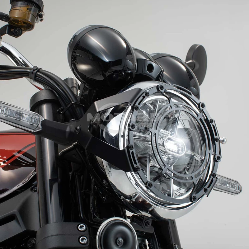 Для KAWASAKI Z900RS- аксессуары для мотоциклов из нержавеющей стали защита для фар Защитная крышка