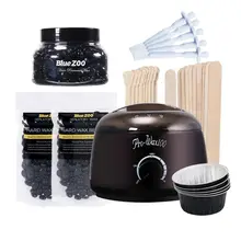 7 в 1 эпилятор для удаления волос, набор для подогрева гранул, профессиональная электрическая машина для депиляции, восковые бобы, нагреватель, машина для плавления парафина