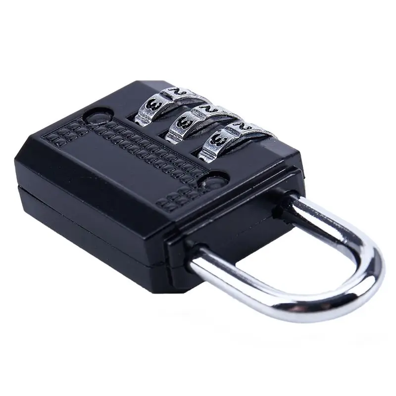 Комбинированный навесной замок 25 мм 3 Digit 2 Pack/S