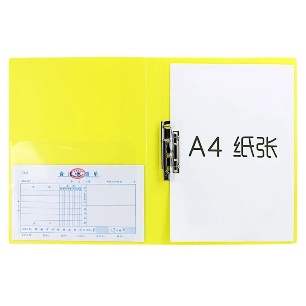 TIANSE полипропилен+ нержавеющая сталь A4 папка один сильный зажим для файлов пластина зажим бумажный зажим офисные принадлежности канцелярские принадлежности