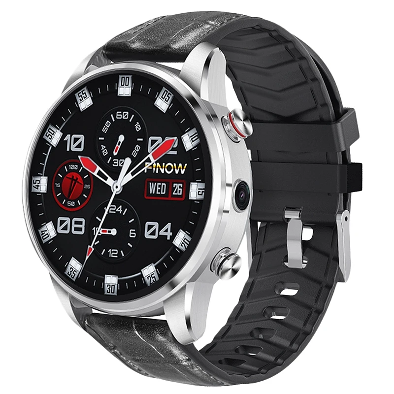 

ABHU-X7 4G Smart Watch 1.39 Inch Mtk6739 Android 7.1 Sport Smartwatches For Men Women Fitness Heart Rate For Android&Ios