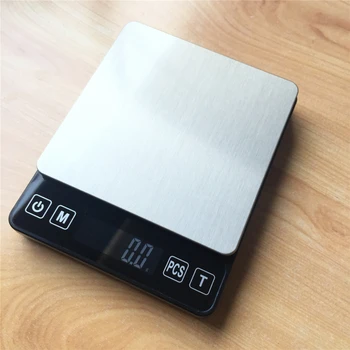 

Household Kitchen Scale 3KG/0.1g Portable Mini Jewelry Scale Precision Digital Balance Coffee scale Electronic Kitchen steelyard
