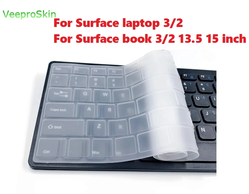 Защитный чехол для клавиатуры для поверхностной книги 2 microsoft Surface Laptop 3 2& Surface book& Surface Book 2 13,5 15 дюймов