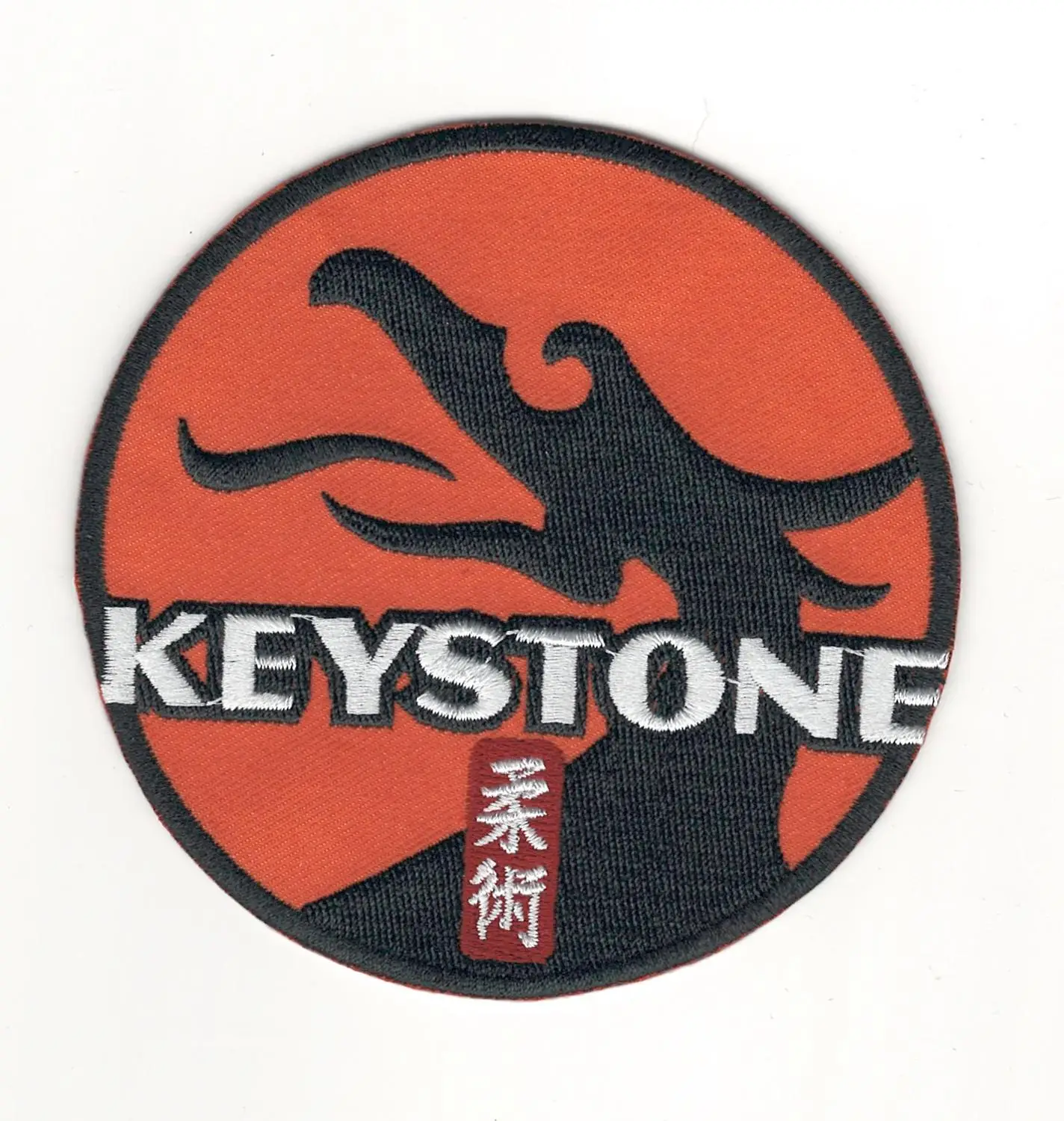 

bordado interested Embroidery badge patch personalized customization personalizado con su propio logotipo:KEYSTONE