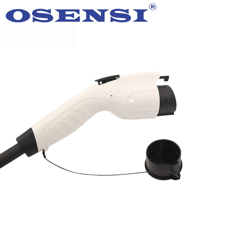 Зарядный кабель OSENSI 16A EV SAE J1772 тип 1 Тип 2 IEC 62196 зарядный штекер с кабелем 5 м