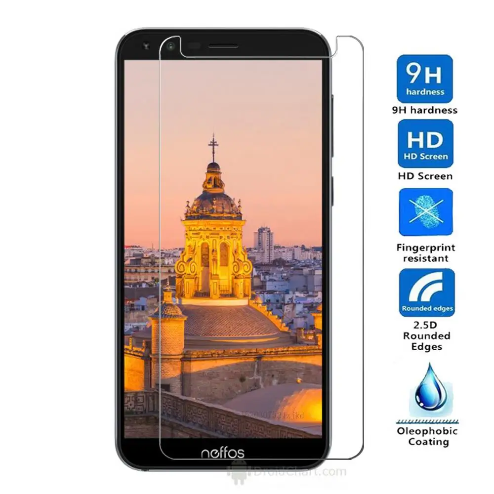 Tempered Glass For TP LINK NEFFOS C5 PLUS TP7031A Protective Film Screen Protector cover phone Case