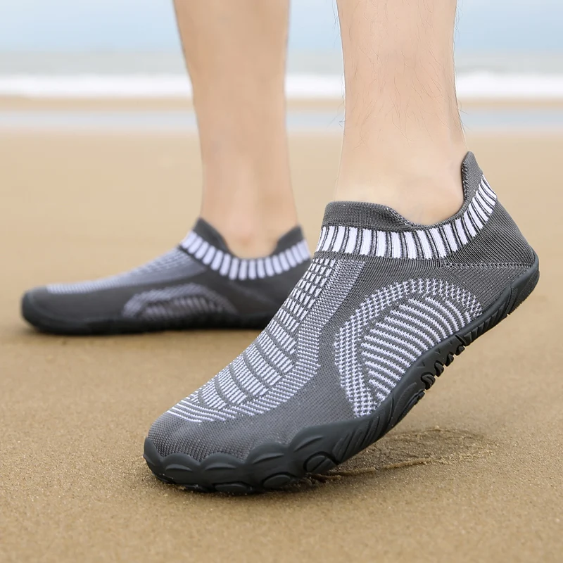 Men Shoes Beach Fitness Running Mens Sneakers Non-Slip Quick-Drying Outdoor Fishing Swimming Wading River Trekking Shoe Size 46