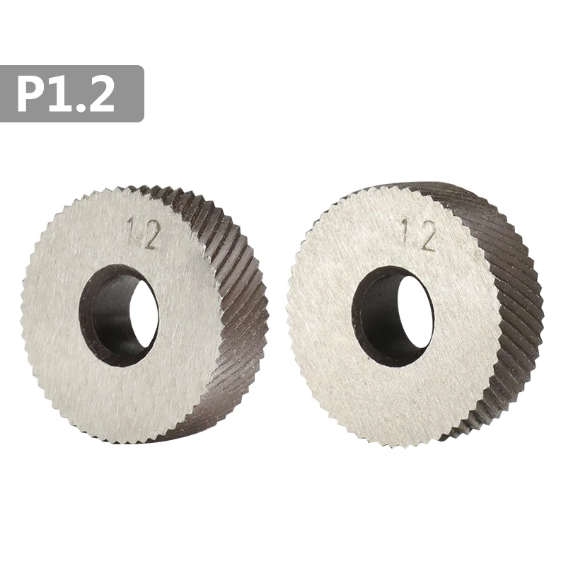 Knurling Tool Set 1.2mm Reticulated Knurling Inner Hole Wheel Lathe Embossing Wheel Steel Lathe Tool Gear Shaper Cutter