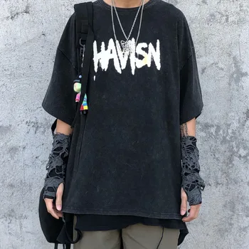 

Men's short-sleeved T-shirt 2020 spring and summer new handsome retro solid color loose T-shirt young fashion men's clothing