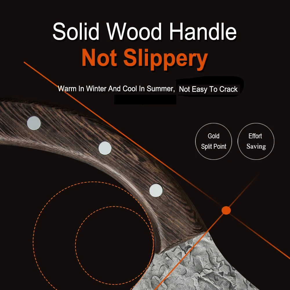 5cr156寸龙泉锤纹后锻打剔骨刀详情 (6)