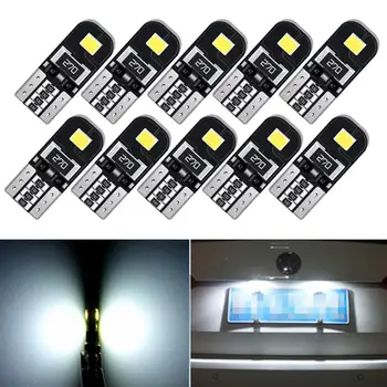

10x Canbus T10 W5W Led Car Interior LED Bulb For Skoda Octavia 2 A7 A5 Armrest ii Fabia Rapid Superb 1 3 Yeti Felicia Rs Citigo