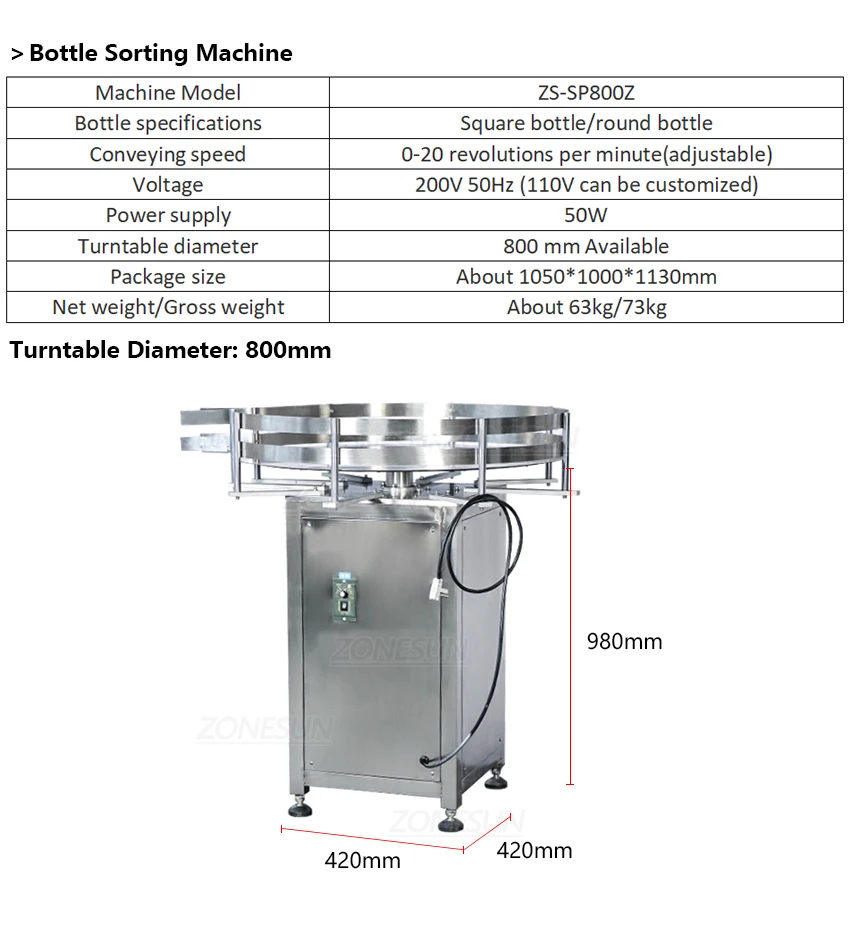Máquina de etiquetado de botellas redondas de llenado y tapado de líquido de pasta neumática completamente automática ZONESUN