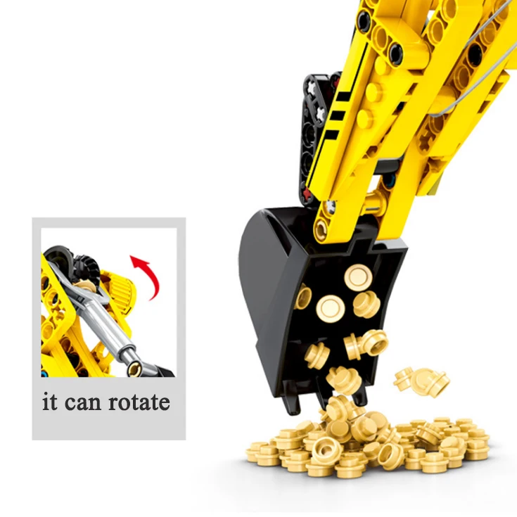 Technic Cars Toys экскаватор, совместимый с 8043 городским инженером, набор сборочных комплектов, строительные блоки, кирпичи, подарки для мальчиков