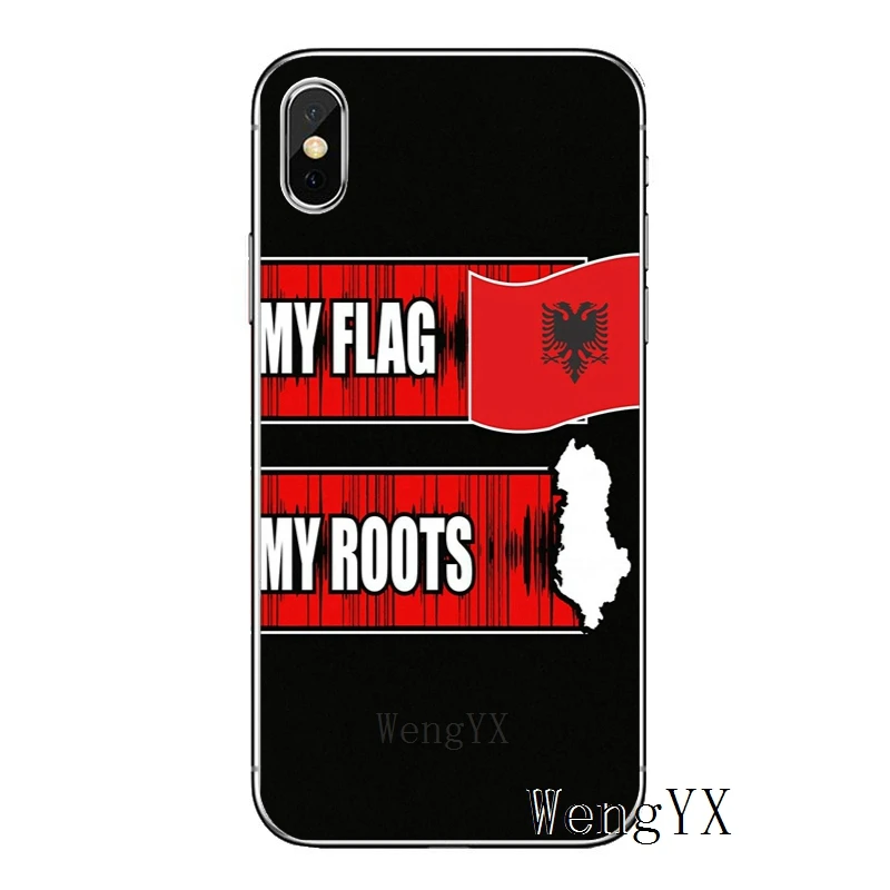 Роскошный Государственный Флаг Албании для samsung galaxy A10 A30 A40 A50 A60 A70 xiaomi mi 9 redmi note 7 для huawei p30 lite pro Чехол - Цвет: Albania-Flag-A-06