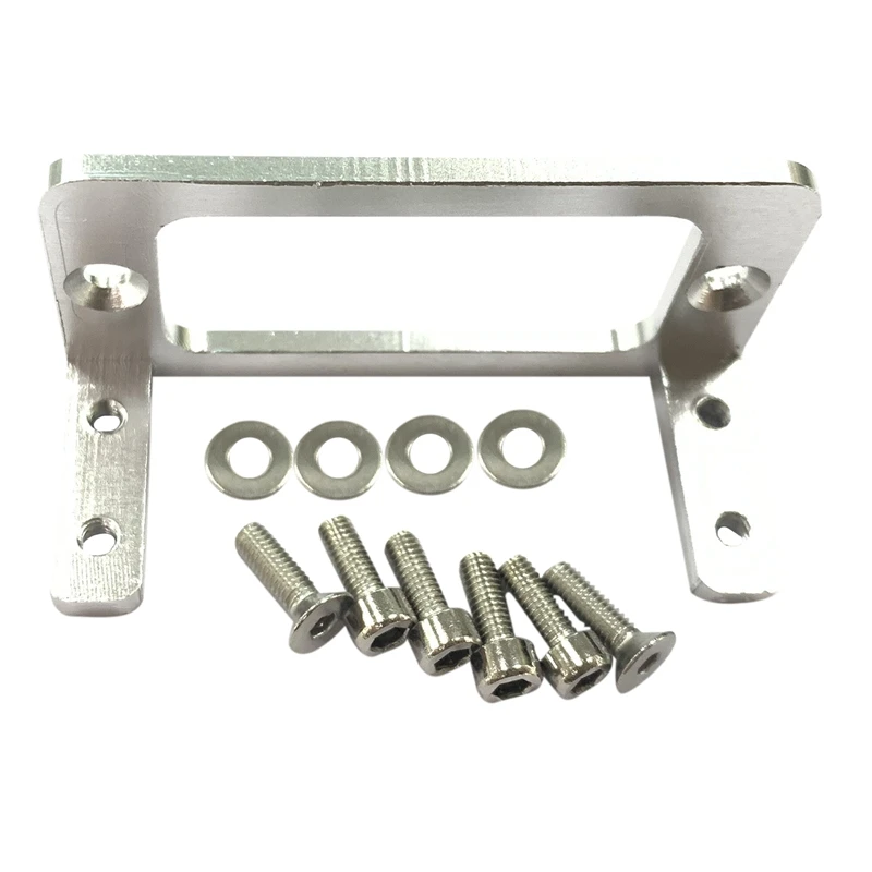 

Aluminum Alloy S3003 Servo Mount Servo Fixing Bracket Mini Server Holder for RC Boats MG995 Servos Upgrade Part