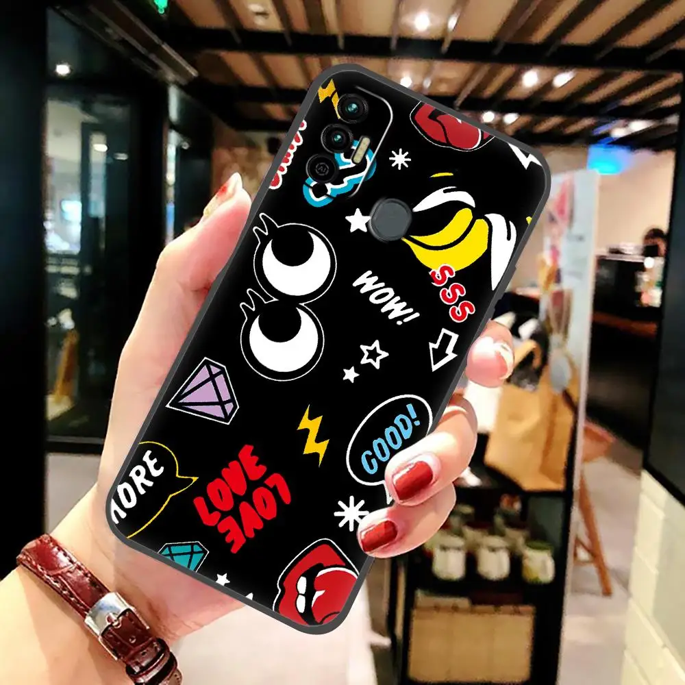 Anti-knock Dirt-resistant Phone Case For Tecno Spark 7/Spark7T Original anime Fashion Gift New Arrival arm pouch for phone